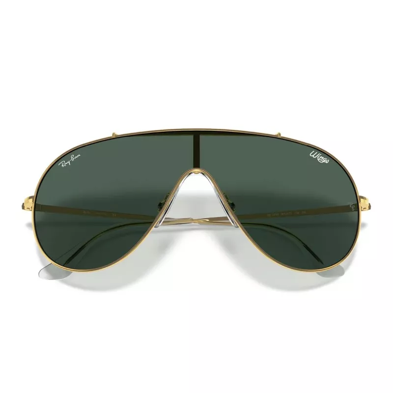 Ray-Ban RB3597 Wings gafas de sol montura gris transparente cristal gris degradado 133mm