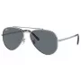 Ray-Ban RB3625003R562 New Aviator Gafas de sol unisex oro metal gris degradado 62mm