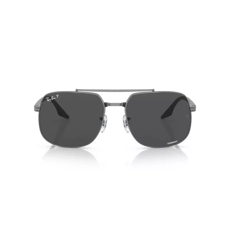 Ray-Ban RB3699 gafas de sol unisex, montura gunmetal, lentes gris degradado, 56 mm