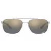 Ray-Ban RB3701003J059 gafas de sol de hombre montura metálica dorada lente verde/azul degradado 59mm