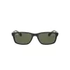 Ray-Ban RB42346019A58 Gafas de sol hombre cuadradas polarizadas - Negro/Verde 58/14/140 mm