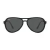 Gafas de sol unisex Ray-Ban RB4355601B158, montura negra pulida, lentes G-15 verdes, 58/15/140 mm
