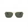 Ray-Ban RB8136M914358 gafas de sol de hombre, negro mate, montura cuadrada, lentes grises, 58/15/140 mm