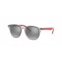 Ray-Ban Gafas de sol niños RJ9070S70636G montura de propionato gris transparente lente azul claro degradado 46mm