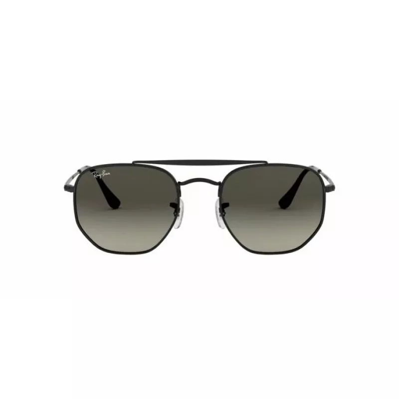 Ray-Ban The Marshal RB3648 Gafas de sol - Montura negra, lentes Classic G-15 verdes, 54/21/145 mm