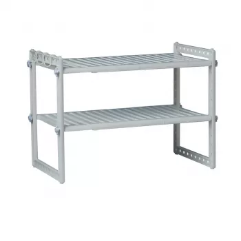 RAYEN 6018 Escurridor extensible para fregadero gris 320-570 mm