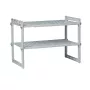 RAYEN 6018 Escurridor extensible para fregadero gris 320-570 mm