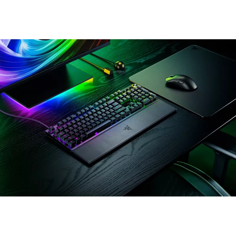 Razer Huntsman V3 Pro 8KHz Teclado Gaming - Cableado - Distribución US - Razer Analog Optical Switch Gen-2 - Negro