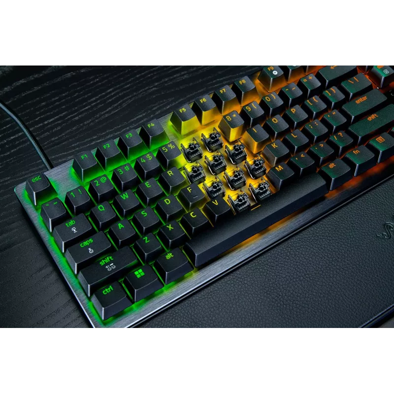 Razer Huntsman V3 Pro 8KHz Teclado Gaming - Cableado - Distribución US - Razer Analog Optical Switch Gen-2 - Negro
