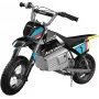 Razor MX350 Moto de dirt eléctrica con pegatinas, negra