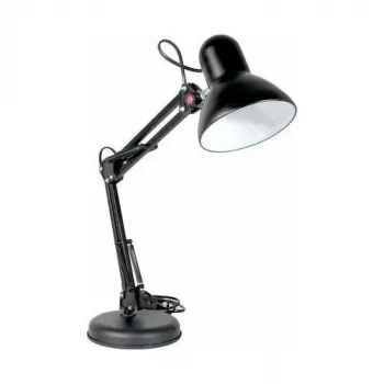 RealPower lámpara de escritorio Retro SL-70, metal negro