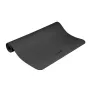 Esterilla de entrenamiento REBEL ACTIVE 200x115x1 cm TPE negro para yoga, pilates, fitness