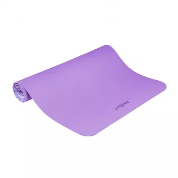 REBEL ACTIVE Esterilla de entrenamiento TPE lila 200x90x1 cm para yoga, pilates, fitness, gimnasia