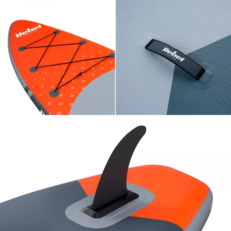 REBEL ACTIVE RBA-4500 tabla de SUP inflable 350 cm naranja