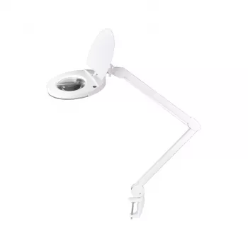 REBEL Lámpara de inspección con lupa 5D 8W (60 SMD) - Blanca