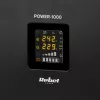 Rebel POWER-1000 alimentación de emergencia de pared – inversor de onda sinusoidal pura con función de carga 12V, 230V, 1000VA/700W