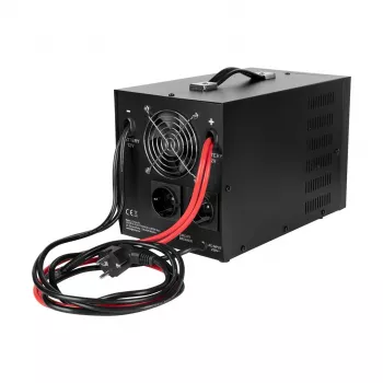 Rebel POWER-1500-LFP4 sistema de alimentación de emergencia – inversor de onda senoidal pura con función de carga 12V, 230V, 1500VA/1050W