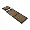 REBEL RBA-6012-GL ECO set de esterilla de acupresión con almohada, XL 110x42 cm, púas doradas, algodón natural y fibra de coco