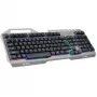 Teclado gaming universal Rebeltec Discovery Metal Grey