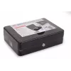 RED EAGLE BOX-300 caja de caudales metálica con cerradura de llave, negra, acero