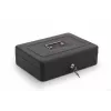 RED EAGLE BOX-300 caja de caudales metálica con cerradura de llave, negra, acero