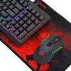 Redragon combo gaming 4 en 1: teclado RGB, ratón, alfombrilla y auriculares