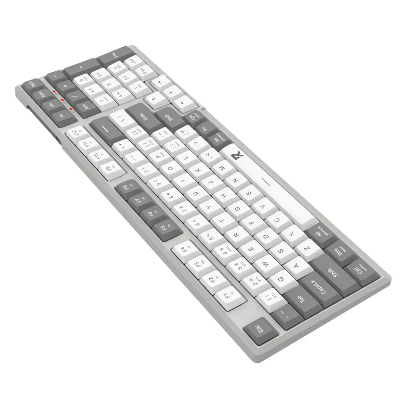 Redragon BK-7113 SCISSOR Teclado gaming USB con cable de tamaño completo - Retroiluminación RGB, interruptores de tijera de perfil bajo, 104 teclas, anti-ghosting, Negro