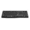 Redragon BK-7367 Teclado de Oficina Membrana Inalámbrico Ergonómico Full-size - Negro