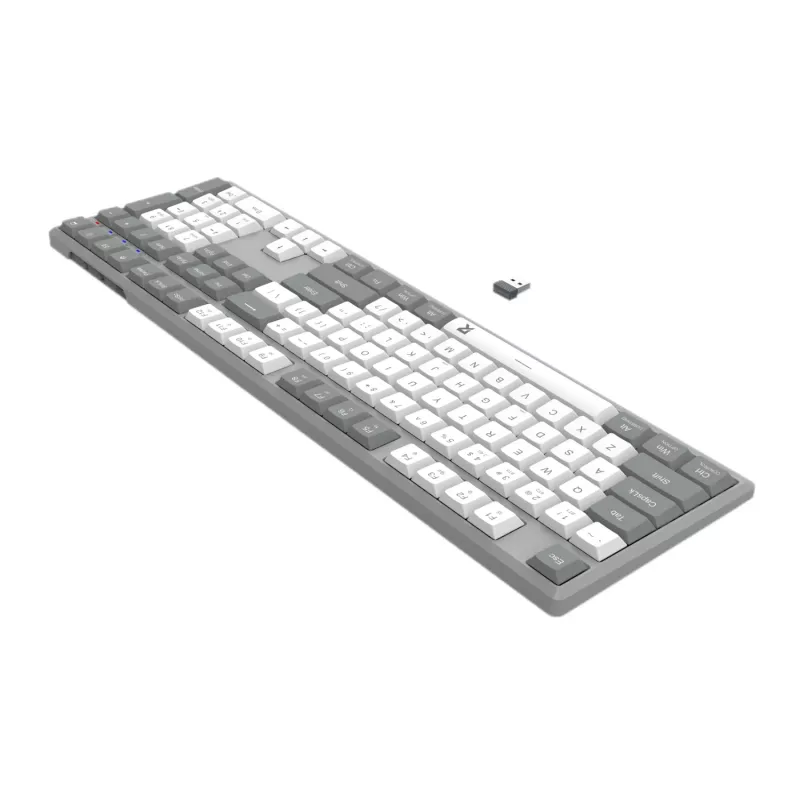 Redragon BK-7485 Teclado de oficina inalámbrico - gris