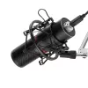 REDRAGON BLAZAR Micrófono gaming USB cardioide y trípode, Negro