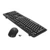 Redragon BS-7367-A Kit de teclado y ratón inalámbricos, negro