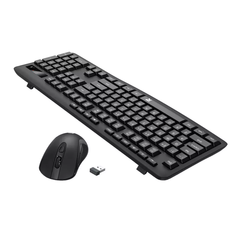 Redragon BS-7367-A Kit de teclado y ratón inalámbricos, negro