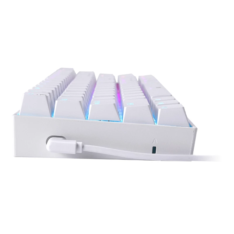 REDRAGON DRAGONBORN Teclado mecánico con cable RGB diseño de 67 teclas - Blanco