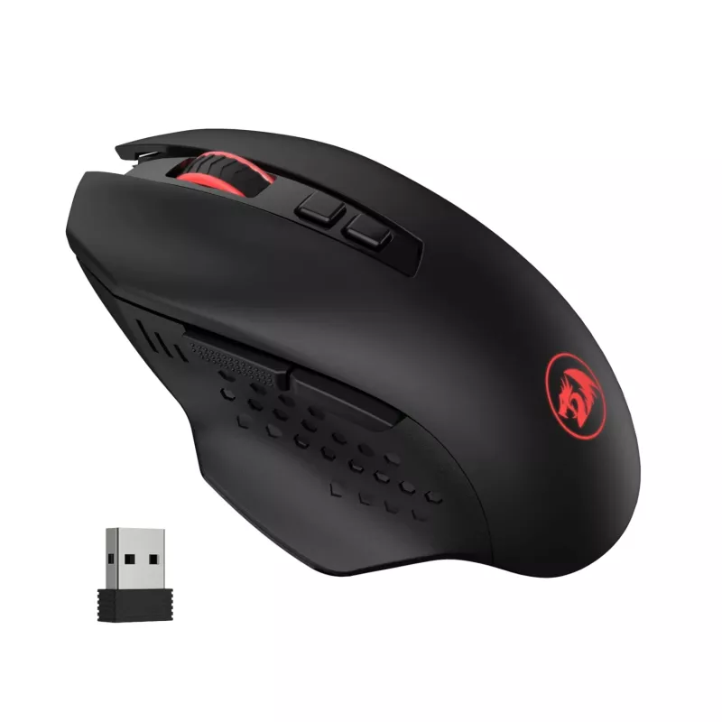 Redragon GAINER M656 Ratón gaming inalámbrico 4000DPI - negro