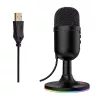 Redragon GM303 PULSAR Micrófono gaming para streaming - negro