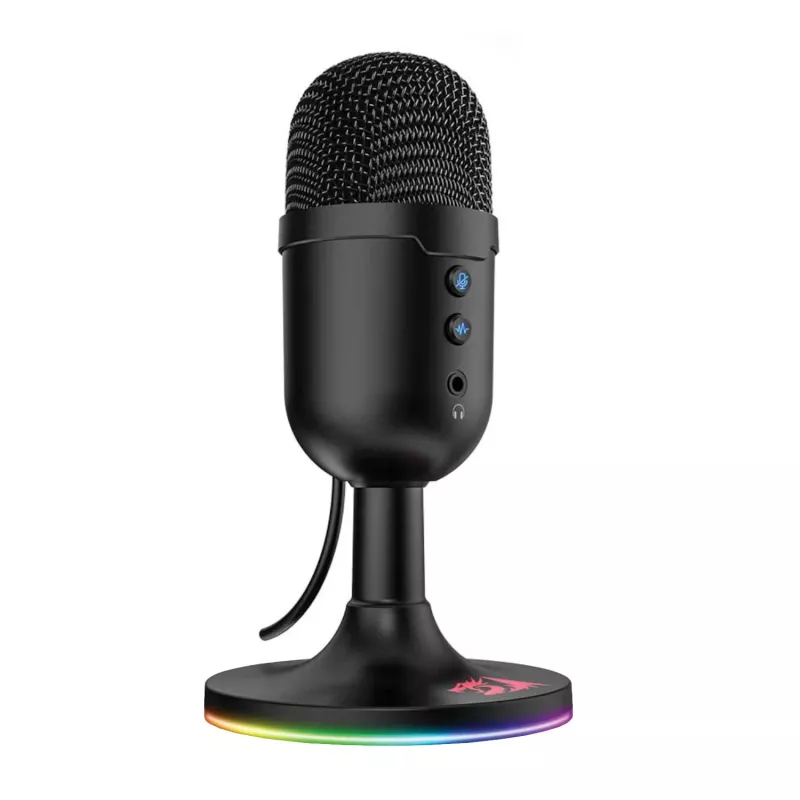 Redragon GM303 PULSAR Micrófono gaming para streaming - negro