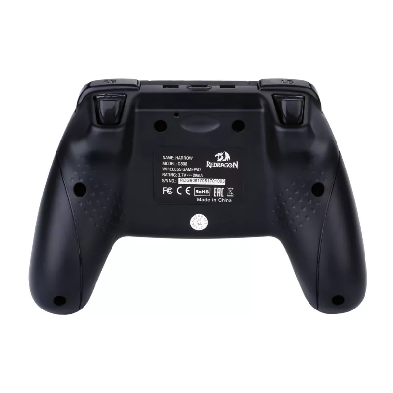 Redragon HARROW Mando para PC inalámbrico X/D-Input - Negro