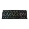 REDRAGON Horus Mini Pro teclado mecánico gaming RGB inalámbrico tri-modo de 61 teclas de perfil bajo - negro (Red Switch)