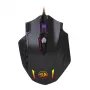 REDRAGON IMPACT ratón gaming MMO 12400DPI - Negro