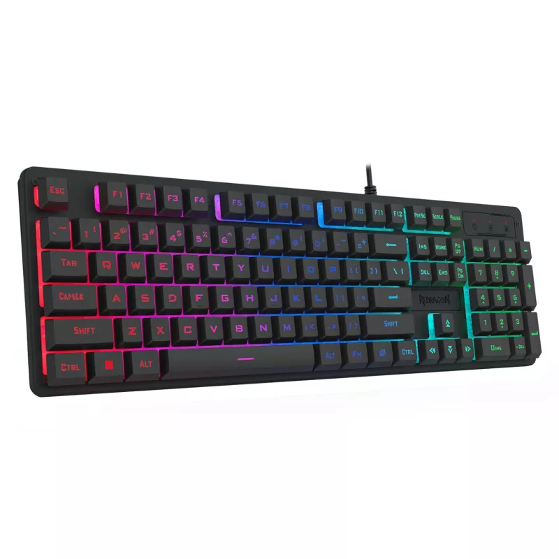 Redragon K521 RGB NETHERBANE teclado gaming de membrana 104 teclas