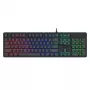 Redragon K521 RGB NETHERBANE teclado gaming de membrana 104 teclas