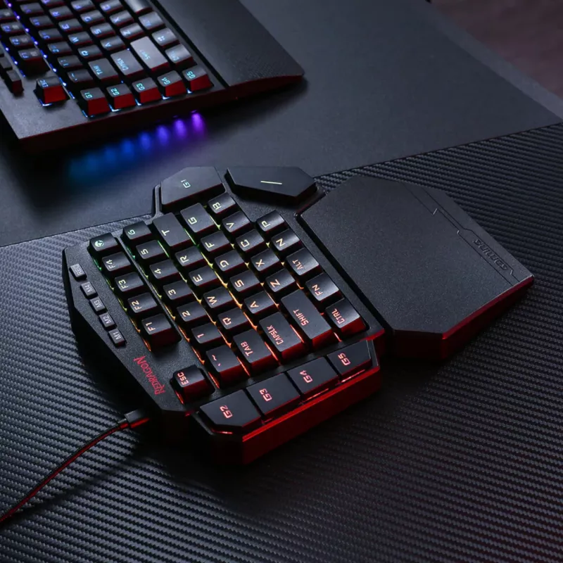 Redragon K585 DITI ELITE PRO RGB 40% teclado gaming mecánico inalámbrico - switches azules