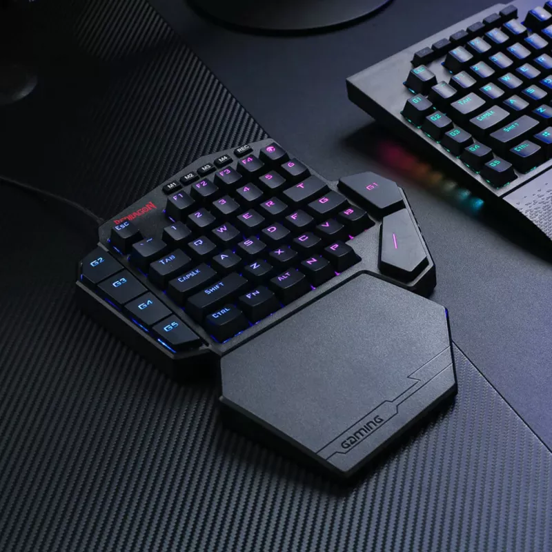 Redragon K585 DITI ELITE PRO RGB 40% teclado gaming mecánico inalámbrico - switches azules