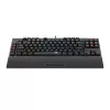 Redragon K588 RGB Pro BROADSWORD TKL teclado gaming mecánico con cable - negro