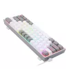Redragon K617 FIZZ Teclado gaming RGB con cable 60% - blanco/gris