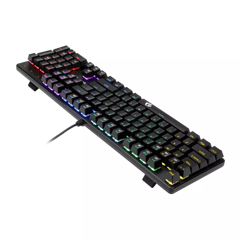 Redragon K671 Teclado mecánico gaming RGB de tamaño completo con 104 teclas