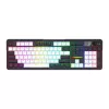 Redragon K762WB-RGB-PRO LCD teclado mecánico Gasket de tamaño completo - Negro