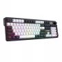 Redragon K762WB-RGB-PRO LCD teclado mecánico Gasket de tamaño completo - Negro