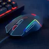 Redragon M616 TRIDENT ratón gaming 10000DPI RGB - Negro