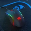 Redragon M616 TRIDENT ratón gaming 10000DPI RGB - Negro